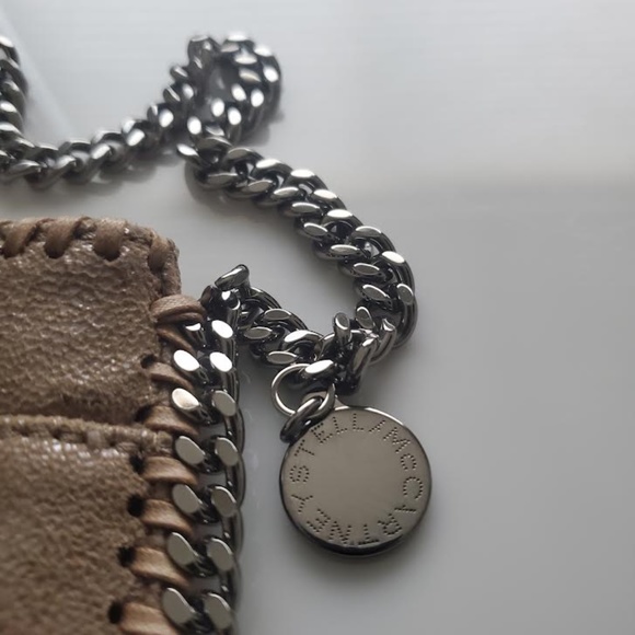 STELLA MCCARTNEY  Shaggy Deer Faux Leather Small Falabella Crossbody Bag - Picture 6 of 11